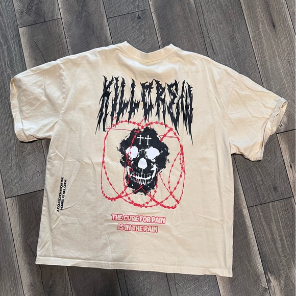 Kill Crew Skelton Back T-Shirt - Picture 4 of 5